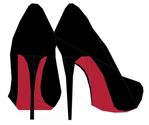 Stilettos Quilt Block  FPP Pattern