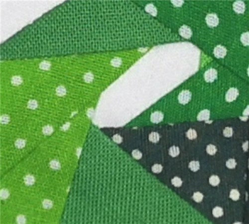 Tropical Leaf Cheese Plant  Quilt Block  FPP Pattern