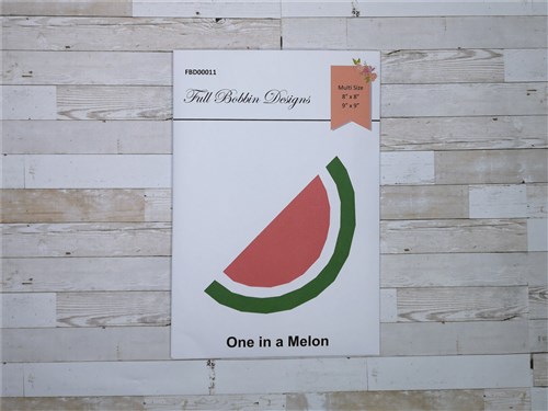 Watermelon Quilt Block  FPP Pattern