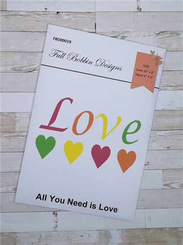 Love Quilt Blocks  FPP Pattern