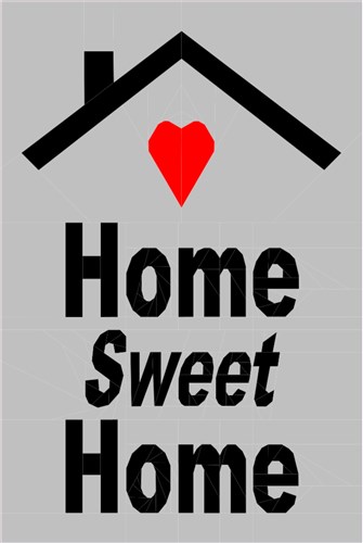 Home Sweet Home Quilt Block  FPP Pattern