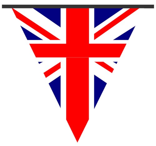 Union Jack Bunting  Quilt Block  FPP Pattern