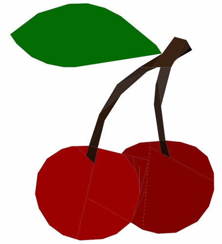 Sweet Cherries Quilt Block  FPP Pattern