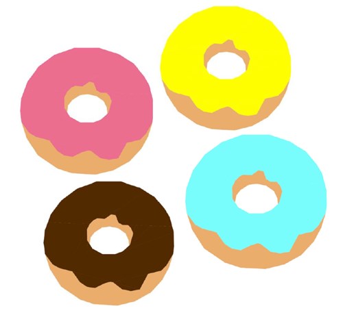 Doughnut Quilt Block  FPP Pattern