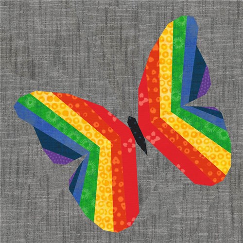 Butterfly Quilt Block  FPP Pattern