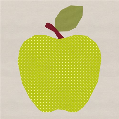 Apple Quilt Block  FPP Pattern