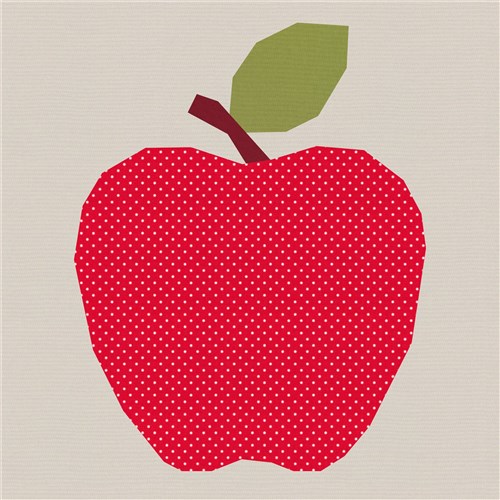 Apple Quilt Block  FPP Pattern