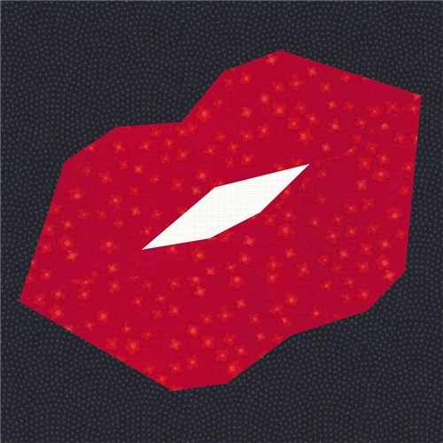 Kisses Quilt Block  FPP Pattern