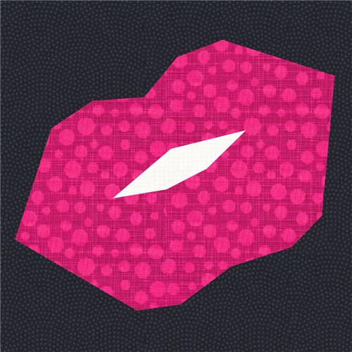 Kisses Quilt Block  FPP Pattern