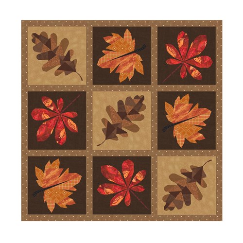 Oak Leaf Quilt Block  FPP Pattern