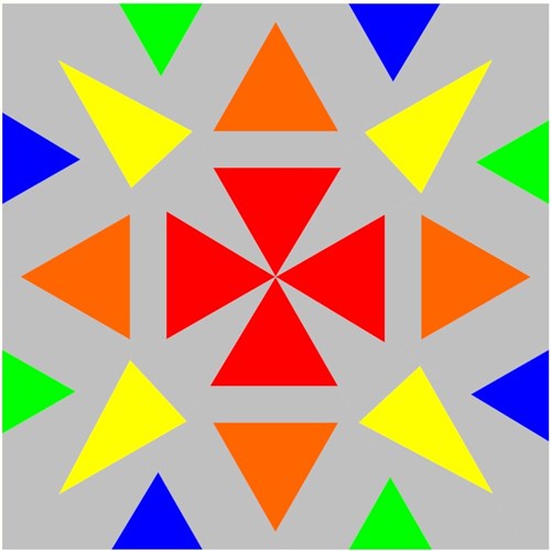 Radiant Quilt Block  FPP Pattern