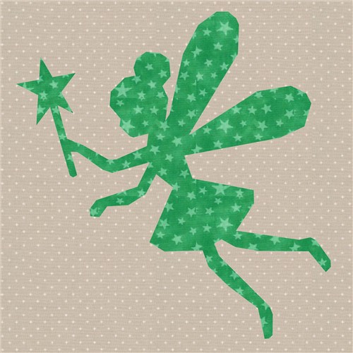 Fairy Dust Quilt Block  FPP Pattern