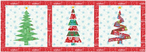 Christmas Tree Quilt Block  FPP Pattern