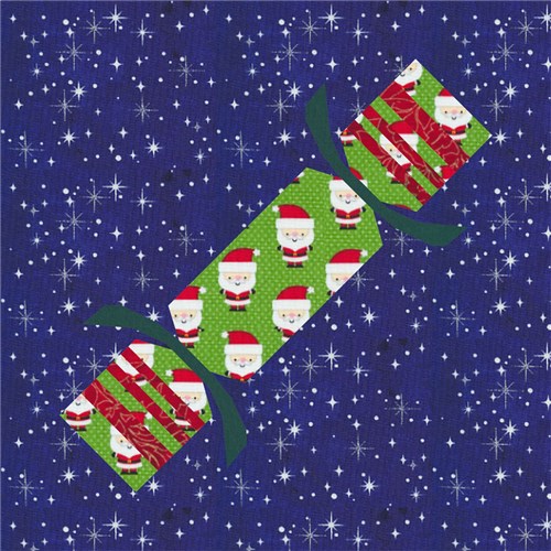 Christmas Cracker Quilt Block  FPP Pattern