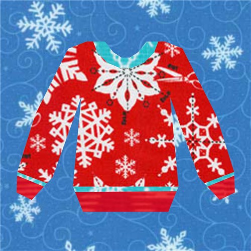 Ugly Sweater Quilt Block  FPP Pattern
