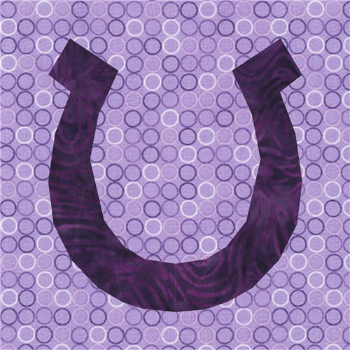 Horsehoe  Quilt Block  FPP Pattern