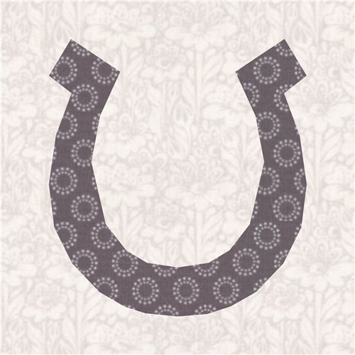 Horsehoe  Quilt Block  FPP Pattern