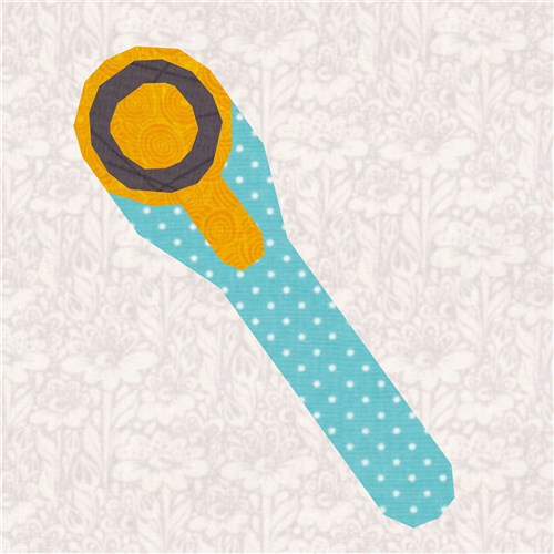 Rotary Cutter Sewing Notions  Quilt Block  FPP Pattern