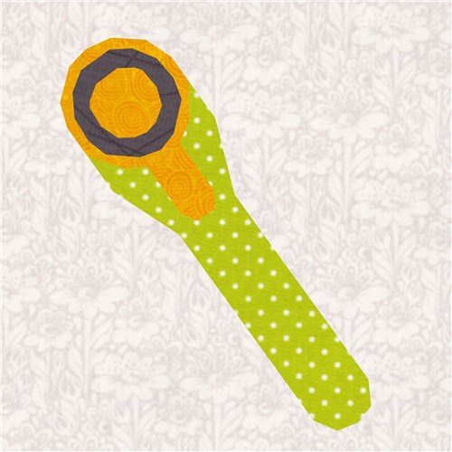 Rotary Cutter Sewing Notions  Quilt Block  FPP Pattern