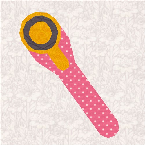 Rotary Cutter Sewing Notions  Quilt Block  FPP Pattern