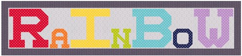 Serif Uppercase Alphabet  Quilt Block  FPP Patterns
