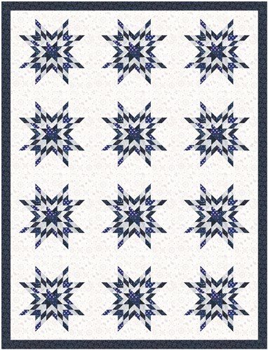 L Star  Quilt Block  FPP Pattern