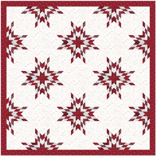 L Star  Quilt Block  FPP Pattern