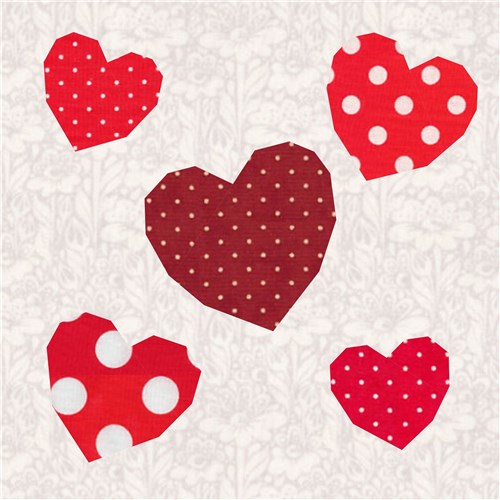 Love is all Around  Quilt Block  FPP Pattern