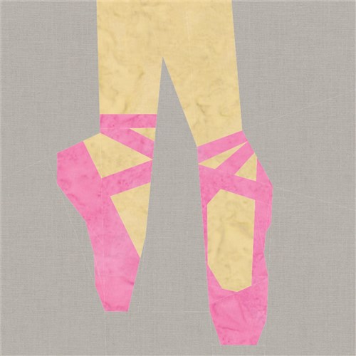 En Pointe Ballet  Quilt Block  FPP Pattern