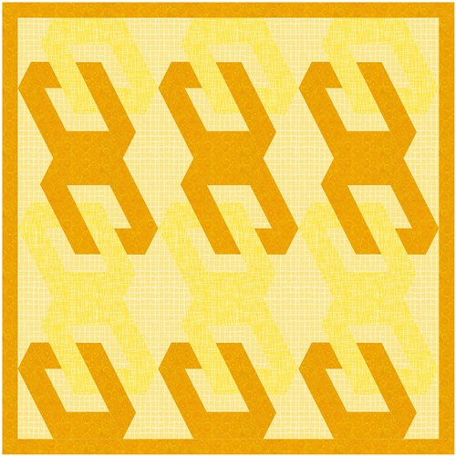 Chainlink  Quilt Block  FPP Pattern
