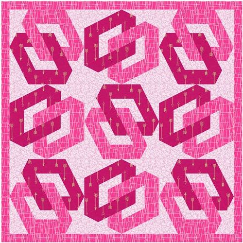 Chainlink  Quilt Block  FPP Pattern