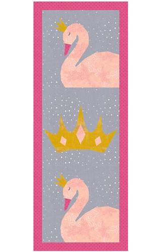 Swan Princess  Quilt Block  FPP Pattern