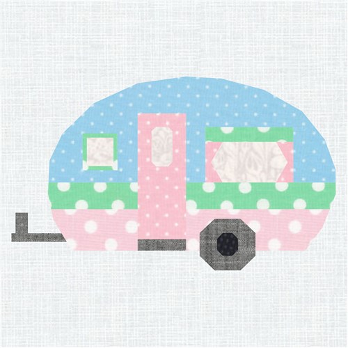 Caravan of Love  Quilt Block  FPP Pattern