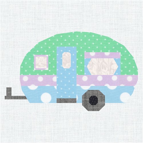 Caravan of Love  Quilt Block  FPP Pattern