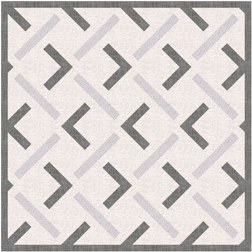 Cross Hatch  Quilt Block  FPP Pattern