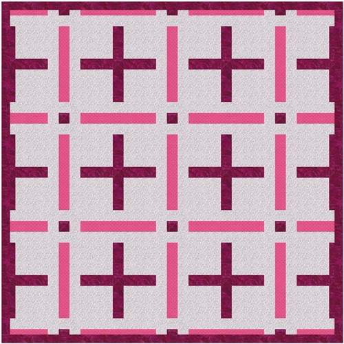 Cross Hatch  Quilt Block  FPP Pattern
