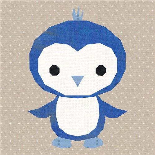 Penguin  Quilt Block  FPP Pattern