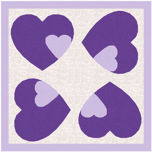 A Piece of Me  Quilt Block  FPP Pattern