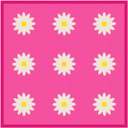Daisy Daisy  Quilt Block  FPP Pattern