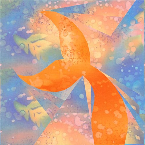 A Mermaid's Tale  Quilt Block  FPP Pattern