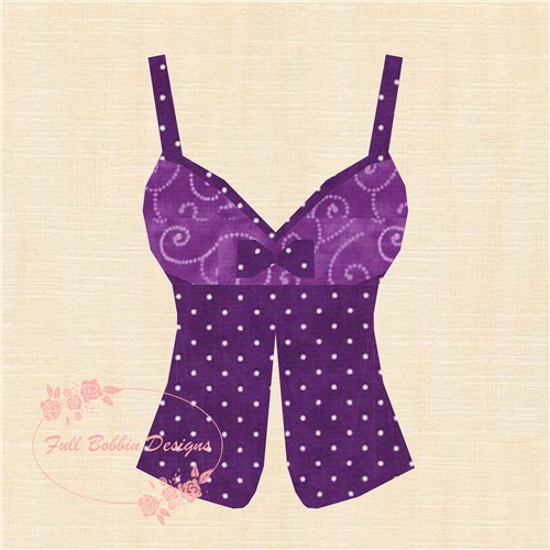 Babydoll Quilt Block  FPP Pattern