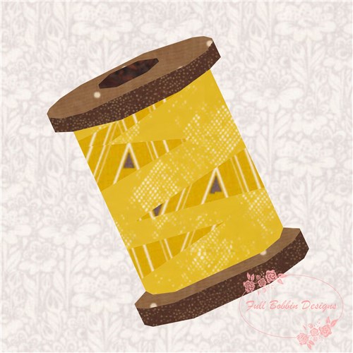 Spools of Thread Sewing Notions  Quilt Block  FPP Pattern
