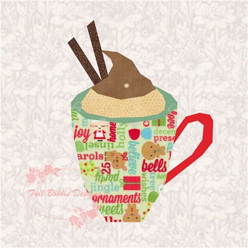 Hot Chocolate  Quilt Block  FPP Pattern