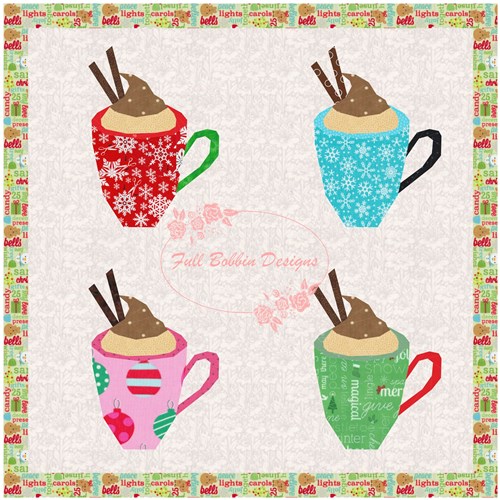 Hot Chocolate  Quilt Block  FPP Pattern