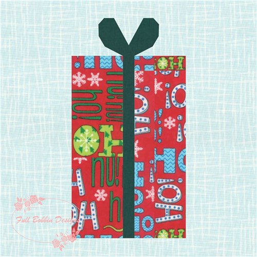 All Wrapped Up! Presents  Quilt Block  FPP Pattern