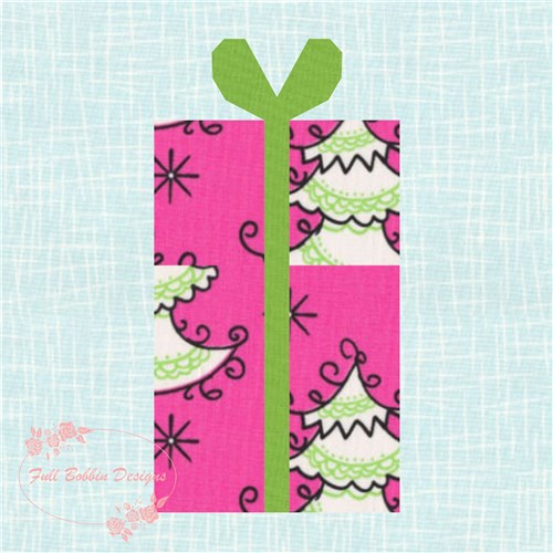 All Wrapped Up! Presents  Quilt Block  FPP Pattern