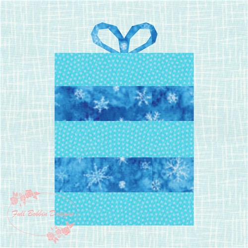 All Wrapped Up! Presents  Quilt Block  FPP Pattern