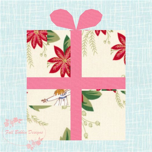 All Wrapped Up! Presents  Quilt Block  FPP Pattern