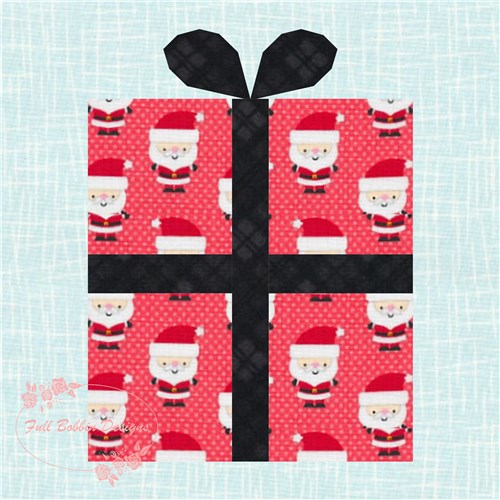 All Wrapped Up! Presents  Quilt Block  FPP Pattern