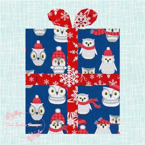 All Wrapped Up! Presents  Quilt Block  FPP Pattern